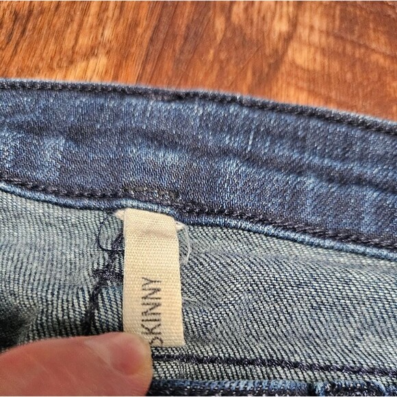 rag & bone Womens Designer Denim Skinny Dark Wash Olive Harrow Jeans Size 26 - Picture 6 of 13